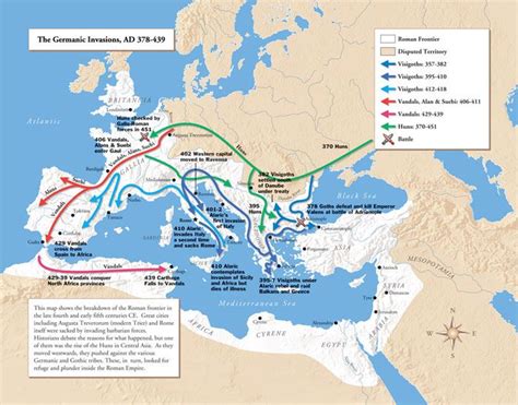 ゲルマン人によるローマ帝国への大規模侵攻：1世紀のガリア地方における緊張の高まりと帝国の衰退の兆候